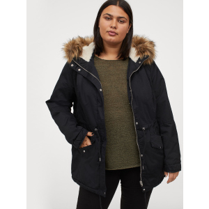 Парка H&M 7816880wt 2XL Черная (PS2030000022816) надежный