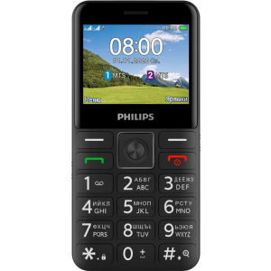 Мобильный телефон Philips E207 Xenium Black в Одессе