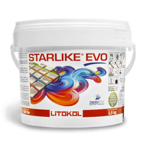 Клей-затирка Litokol STARLIKE EVO 210/2.5кг Сіро-бежевий ТОП в Одессе