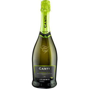 Вино ігристе Canti Prosecco Extra Dry Biologico біле екстра-сухе 0.75 л 11% (8005415057979) в Одесі