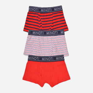 хорошая модель Трусики-шорты Minoti 7B BRIEF 2 35096JNR 110-116 см 3 шт Красные (5059030615635)