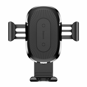 купить Беспроводное зарядное устройство Baseus Wireless Charger Gravity Car Mount Black (WXYL-A01)