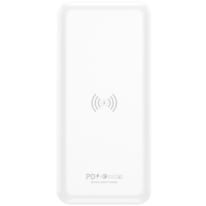 Портативное зарядное устройство c беспроводной зарядкой FONENG Q16 PowerBank (10000 mAh) - White FONENG лучшая модель в Одессе