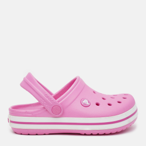 Кроки Crocs Kids Jibbitz Crocband Clog K 204537-6U9-J2 33-34 Рожеві (887350925494) краща модель в Одесі