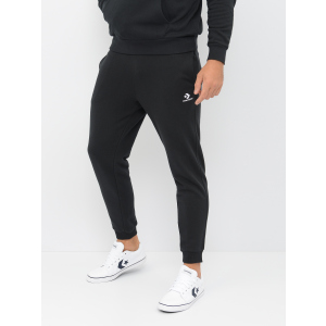 Спортивні штани Converse Emb Jogger Ft 10020369-001 S Black (0194432279339) ТОП в Одесі