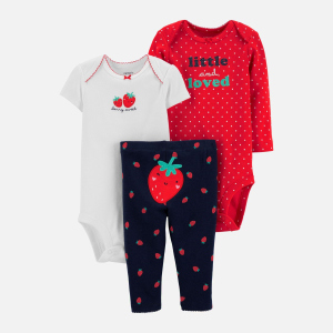 Комплект (боді 2 шт + легінси) Carters 1H364810 62 см 960 MC Multicol (192136681540) краща модель в Одесі