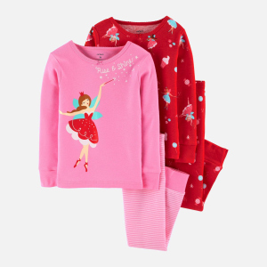 Пижама (футболка с длинными рукавами + штаны) Carters 29634714 92 см 2 шт 969 PRT Print (192136621584) лучшая модель в Одессе