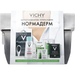 Набір для комплексного догляду Vichy Normaderm Глибоке очищення та догляд для жирної та схильної до акне шкіри (5902503632922) краща модель в Одесі