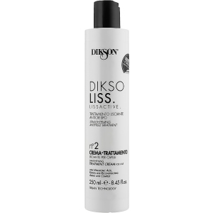 Крем для волосся Dikson Diksoliss Lissactives Straightening Treatment Cream 2 з гіалуроновою кислотою 250 мл (8000836501100) в Одесі