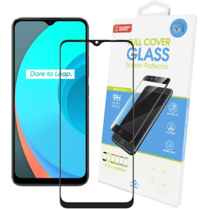 Защитное стекло Global Full Glue для Realme C11 2021 Black ТОП в Одессе