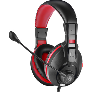 Навушники Marvo H8321S Black-Red (H8321S.MRV) ТОП в Одесі