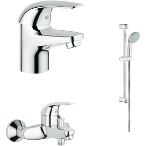 GROHE Набір змішувачів Euroeco (124428) ТОП в Одесі