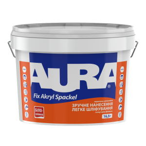 хороша модель Шпаклівка Aura Fix Akryl Spaсkel 16.5 кг