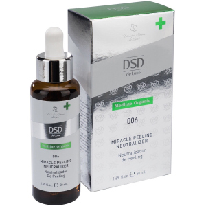 Нейтралізатор пілінгу DSD de Luxe 006 Medline Organic Miracle Peeling Neutralizer 50 мл (8437013722223)