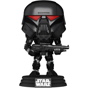 Фигурка Funko POP! Bobble Star Wars Mandalorian Dark Trooper (Battle) 58289 (FUN25491326)