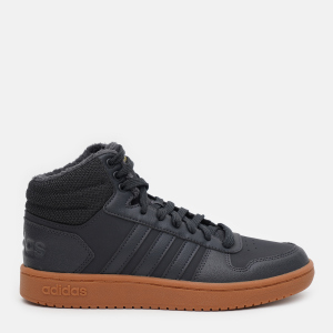 Черевики Adidas Hoops 2.0 Mid GZ8040 36 (4.5) 23 см Carbon/Carbon/Goldmt (4064047611489) краща модель в Одесі