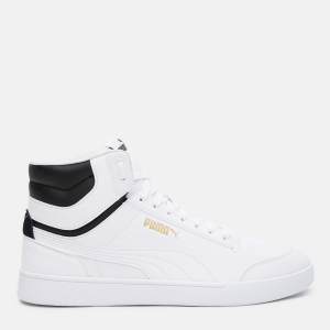 Кеды Puma Shuffle Mid 38074801 43 (9) 28 см Puma White-Puma White-Puma Black-Puma Team Gold (4063699519853) в Одессе