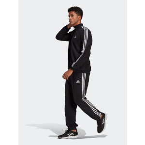 Спортивный костюм Adidas M 3S Wv Tt Ts GK9950 L (52-54) Black/White (4062065222854) лучшая модель в Одессе