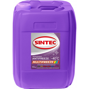 Антифриз Sintec Multi Freeze -40°C 10 кг Фіолетовий (800541) ТОП в Одесі