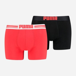 Трусы-шорты Puma Placed Logo Boxer 2P 90651907 XL 2 шт Red/Black (8718824615905)