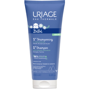 Екстра м'який шампунь Uriage 1er Shampooing Extra Gentle для дітей та немовлят 200 мл (3661434002076/3661434008627) в Одесі