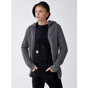 Кардиган Pull & Bear XAZ217038URTG M Сірий (DD8000004572628) ТОП в Одесі