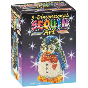 Набір для творчості Sequin Art 3D Penguin 11.5 см (SA0503) краща модель в Одесі