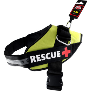 Шлея усиленная Pet Nova Rescue+ XL 70-90 см Салатовая (HA-RESCUE-LIGHTGREEN-XL) (5903031442304)