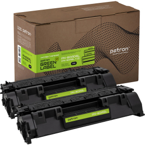 Картридж Patron Green Label HP LJ CF280A для M401/M425 Dual Pack (2шт) (PN-80ADGL) в Одесі