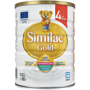 Суха молочна суміш Similac Gold 4 800 г (5391523059985) в Одесі