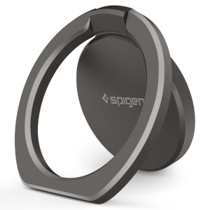 Кольцо-держатель для смартфона Spigen Style Ring POP Gunmetal рейтинг