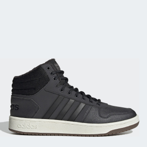 Ботинки Adidas Hoops 2.0 Mid GZ7959 41 1/3 (7.5) 26 см Carbon/Cblack/Whitin (4064047619089) в Одессе