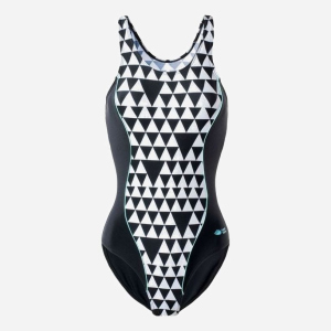 Купальник злитий жіночий AquaWave Abira Wmns S Geometric Print/Black/Aquasplash рейтинг