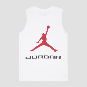 Майка Jordan 951101-001 146-156 см Белая (9328219705) лучшая модель в Одессе