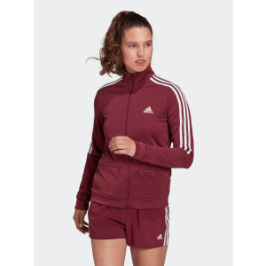 Спортивна кофта Adidas W Sereno Tj GS6258 Viccri/White (4064055390642) краща модель в Одесі