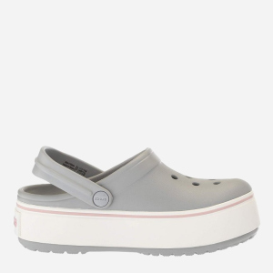 Кроки Crocs Jibbitz Crocband Platform 205434-04M-M4/W6 36-37 22.1 см Світло-сірі (191448247635) ТОП в Одесі