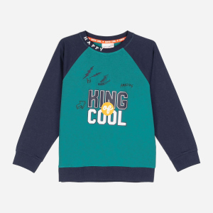 Свитшот Coccodrillo King Of Cool ZC1143103KIN-011 104 см Синий (5904705655495) ТОП в Одессе