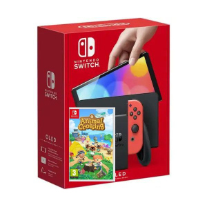 Nintendo Switch (OLED model) Neon Blue-Red + Гра Гра Animal Crossing: New Horizons (російська версія) в Одесі