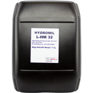 Гідравлічна олія Lotos Hydromil L-HM 32 17 кг (WH-P700T20-000) краща модель в Одесі