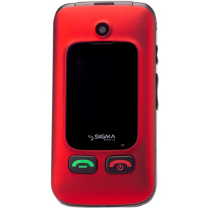 Мобильный телефон Sigma mobile Comfort 50 Shell Dual Sim Black/Red лучшая модель в Одессе