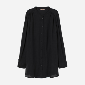 Блузка H&M 0767473-1 2XL Черная (2000001622735_2000001693834) рейтинг