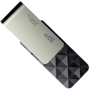 Silicon Power Blaze B30 256GB USB 3.0 Black (SP256GBUF3B30V1K) краща модель в Одесі