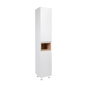 Пенал підлоговий Qtap Robin 350х1950х316 White/Whitish oak QT1376PN1651RWWO краща модель в Одесі