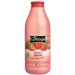 Гель для душа Cottage Strawberry&Mint 750 мл (3141380059053) ТОП в Одессе