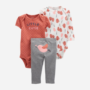 Комплект (боді 2 шт + штанці) Carters 1L762710 69-72 см Multicolor (194135316430) ТОП в Одесі