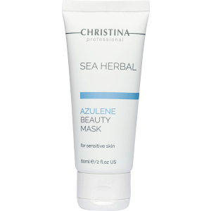 Азуленовая маска красоты Christina Sea Herbal Beauty Mask Azulene 60 мл (7290100360606) в Одессе