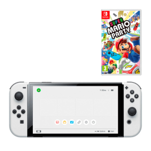 Консоль Nintendo Switch OLED Model HEG-001 64GB White Новий + Гра Mario Party краща модель в Одесі