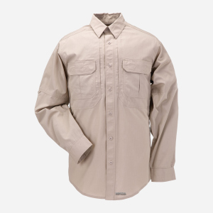 Рубашка тактическая 5.11 Tactical Taclite Pro Long Sleeve Shirt 72175 XXL TDU Khaki (2000000111919) ТОП в Одессе