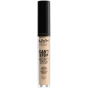 Консилер для обличчя NYX Professional Makeup Can't Stop Won`t Stop Concealer 06 Vanila 3.5 мл (800897168582) краща модель в Одесі