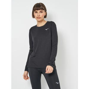 Спортивный лонгслив Mizuno Impulse Core LS Tee J2GA772209 L Черный (5054698297667) ТОП в Одессе